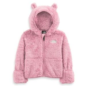 Pink North Face Baby Jacket Hoodie With Ears 6-12 months